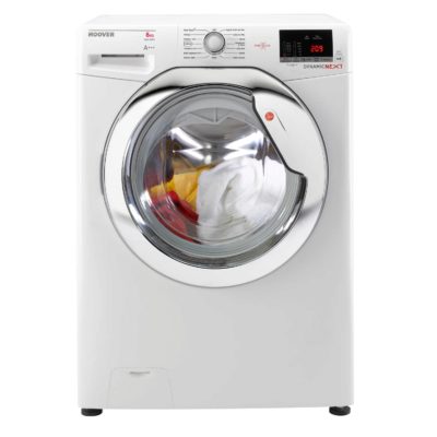 Hoover Dynamic One Touch DXOC68C3 A+++ 8kg 1600 Spin Washing Machine in White